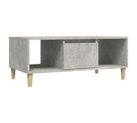 (concrete grey) vidaXL Coffee Table Engineered Wood Centre Accent Side Table Multi Colours