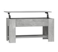 Vidaxl Coffee Table Concrete Grey 101X49X52 Cm Engineered Wood