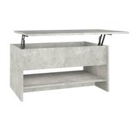 (concrete grey) vidaXL Coffee Table Engineered Wood Couch Centre Accent Table Multi Colours
