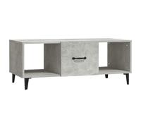 (Concrete grey) vidaXL Coffee Table Engineered Wood Indoor Side Accent End Table Multi Colours