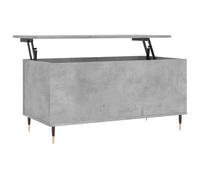 vidaXL Coffee Table Concrete Grey 90x44.5x45 cm Engineered Wood