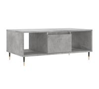vidaXL Coffee Table Concrete Grey 90x50x36.5 cm Engineered Wood