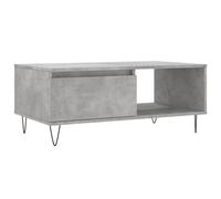 (concrete grey) vidaXL Coffee Table Side Table End Accent Telephone Sofa Table Engineered Wood