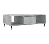 (concrete grey) vidaXL Coffee Table Side Table End Table Sofa Table Brown Oak Engineered Wood