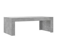 Vidaxl Coffee Table Concrete Grey 102X50X36 Cm Engineered Wood