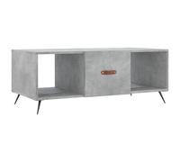 (concrete grey) vidaXL Coffee Table Side Table Sofa Couch Table Concrete Grey Engineered Wood