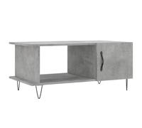 Vidaxl Coffee Table Concrete Grey 90X50X40 Cm Engineered Wood