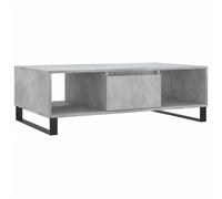 vidaXL Coffee Table Concrete Grey 104x60x35 cm Engineered Wood, Grey