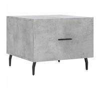 (concrete grey) vidaXL Coffee Table Side Table Sofa Couch Tea Table Black Engineered Wood