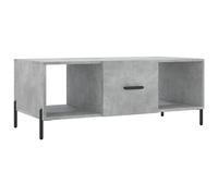 vidaXL Coffee Table Concrete Grey 102x50x40 cm Engineered Wood