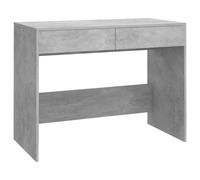 (concrete grey) vidaXL Desk Home Office Working Writing Table Computer Desk Engineered Wood