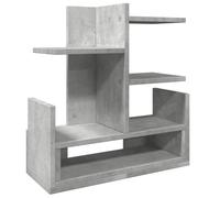 vidaXL Desk Organiser Concrete Grey 49x20x52.5 cm Engineered wood