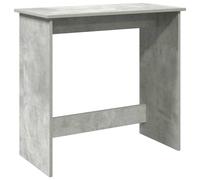 vidaXL Desk Concrete Grey 80x40x75 cm Engineered Wood, office desk, study desk, standing desk, computer desk, writing desk, home office furniture