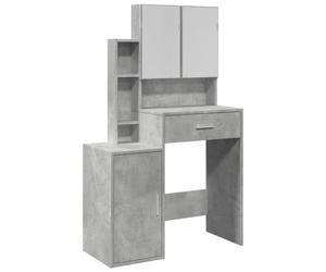 (concrete grey) vidaXL Dressing Table with Cabinet Cosmetic Table Vanity Desk Makeup Table