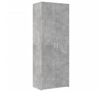 (concrete grey) vidaXL Highboard Sideboard Cabinet Storage Cupboard Black Engineered Wood