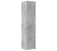 vidaXL Highboard Concrete Grey 40x42.5x185 cm Engineered Wood