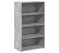 vidaXL Highboard Concrete Grey 70x41x124 cm Engineered Wood