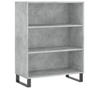(concrete grey) vidaxL Shelf Cabinet Bookcase Display Shelf Concrete Grey Engineered Wood