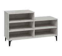 (Concrete grey) vidaXL Shoe Cabinet Engineered Wood Home Shoe Cupboard Organiser Multi Colours