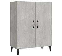 (concrete grey) vidaXL Sideboard Console Cabinet Cupboard Storage Organiser Engineered Wood