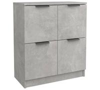 (concrete grey) vidaXL Sideboard Console Cabinet Storage Cupboard Highboard Engineered Wood