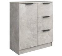Vidaxl Sideboard Concrete Grey Engineered Wood