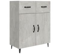 (concrete grey) vidaXL Sideboard Engineered Wood Indoor Highboard Home Organiser Multi Colours