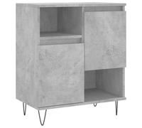 vidaXL Sideboard Concrete Grey 60X35X70 Cm Engineered Wood, Grey