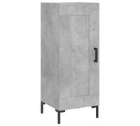 vidaXL Sideboard Concrete Grey 34.5x34x90 cm Engineered Wood