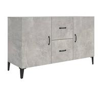 (concrete grey) vidaXL Sideboard Storage Cupboard Cabinet Buffet Highboard Engineered Wood