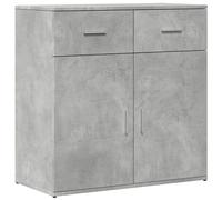 (concrete grey) vidaXL Sideboard Storage Cupboard Side Cabinet Home Highboard Engineered Wood