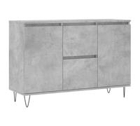 (concrete grey) vidaXL Sideboard Storage Side Cabinet Cupboard Concrete Grey Engineered Wood