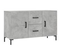 vidaXL Sideboard Concrete Grey 100x36x60 cm Engineered Wood, Grey