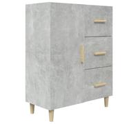 (concrete grey) vidaXL Sideboard White Engineered Wood Cupboard Storage Cabinet Multi Colours