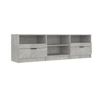 (concrete grey) vidaXL TV Cabinet Engineered Wood Entertainment Centre Furniture Multi Colours