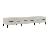 Vidaxl Tv Cabinet Concrete Grey 150X34,5X30 Cm Engineered Wood