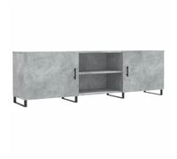(concrete grey) vidaXL TV Cabinet TV Console Sideboard Media Console White Engineered Wood