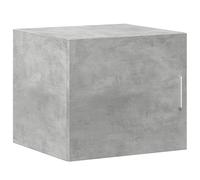 (concrete grey) vidaXL Wall Cabinet Bathroom Cabinet Wall Hanging Cabinet Engineered Wood