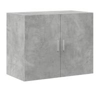 (concrete grey) vidaXL Wall Cabinet Bathroom Wall Hanging Cabinet Engineered Wood