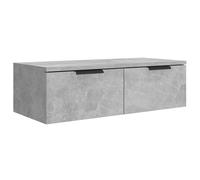 Vidaxl Wall Cabinet Concrete Grey 68X30X20 Cm Engineered Wood