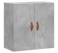 (concrete grey) vidaXL Wall Cabinet Storage Cabinet Display Cabinet White Engineered Wood