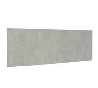 Vidaxl Wall Headboard Concrete Grey 240X1.5X80 Cm Engineered Wood, Grey
