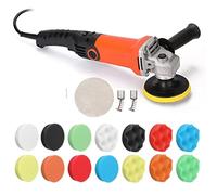 Concrete Grinder, 1580W Polisher Adjustable Speed Car Electric Machine Waxing Auto Furniture Polishing Tool Grinding(1200W-3)