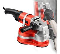 Concrete Grinder 3000W Walk-Behind Surface Sander 7.8" with 6 Variable Speeds and Auxiliary Handle for Granite Marble Concrete Stones