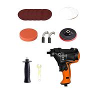 Concrete Grinder, 980W Six Gears Adjustable Speed Electric Car Polisher Waxing Machine Polishing Automobile Tool(Style 1)