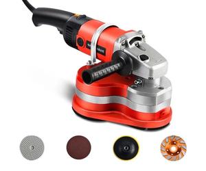 Concrete Grinder and Planer Kit with Dust Extraction, High Power for Efficient Floor Grinding and Polishing
