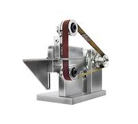 Concrete Grinder, Grinding Polishing Machine Forward Reverse Turning Belt Wheel DIY Sand Stainless Steel Aluminum Metal