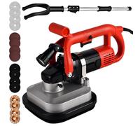 Concrete Grinding Machine 3600W with Water Grinding Discs, Sandpaper, Glue Discs, Diamond Discs, 6 Speed Adjustable for Metal Stone Cement Brick