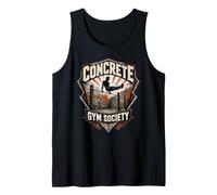 Concrete Gym Society Calisthenics Street Workout Design Tank Top