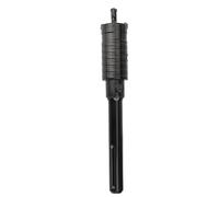 Concrete Hole Saw with SDS MAX Connecting Rod, Cement Hole Saw for Concrete Cement Brick Wall Stone Tungsten Carbide Teeth (7.7mm x 4mm),Black (38mm (1.5 inch))